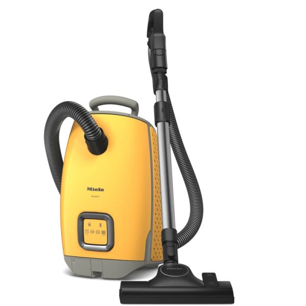 Прахосмукачка Miele Guard M1 Sunset Yellow – с торба, 890 W, 4.5 L, AirClean филтър, ComfortFit