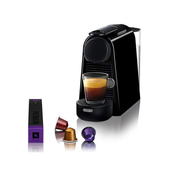 Кафемашина De’Longhi Nespresso Essenza Mini + Aeroccino – комплект с пенообразувател, 19 bar, бяла