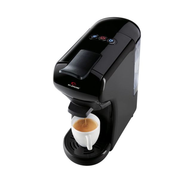 Кафемашина Elekom EK-504 5 в 1 – мултифункционална, 1450 W, 19 bar, Nespresso/Dolce Gusto/Lavazza Blue/мляно кафе