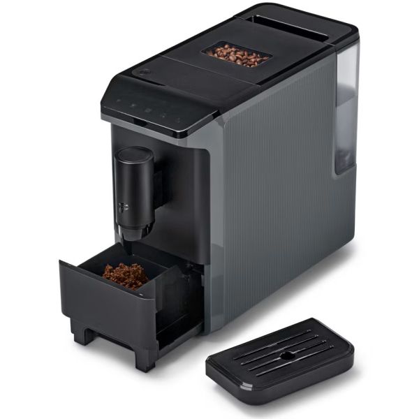 Кафеавтомат Tchibo Esperto Mini – автоматична еспресо машина, 19 bar, 1470 W, 1.1 L резервоар, компактен