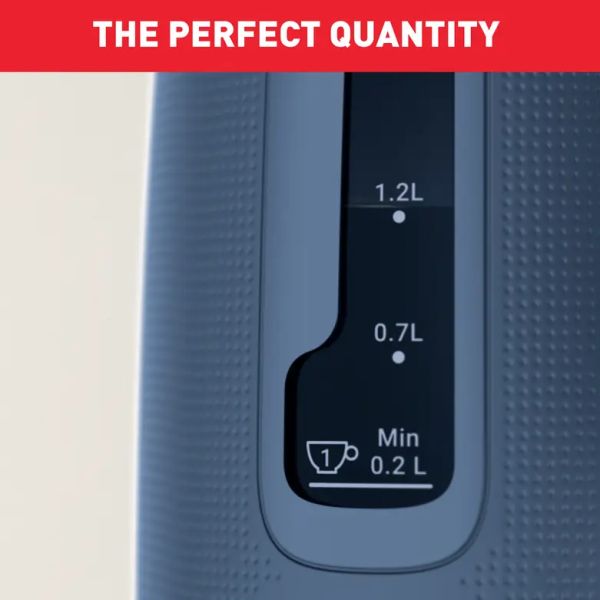 Електрическа кана Tefal Morning Kettle 1.7 L – мощност 2400 W, анти-варовиков филтър, 360° основа