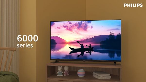 Телевизор Philips 32PHS6000/12 – 32″ LED Smart TV с HD Ready, Titan OS, Wi-Fi, 3× HDMI & 2× USB