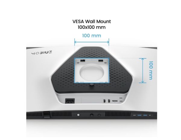 Монитор BenQ EX271UZ 27" 4K 166 PPI 240Hz MOBIUZ OLED Gaming Monitor, EX271UZ WHITE