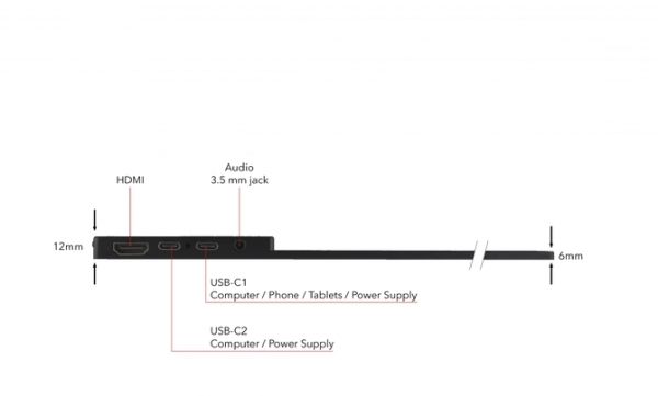 Монитор Verbatim PMT-15 4K Portable Touchscreen Monitor 15.6" 4K Ultra HD Metal Housing