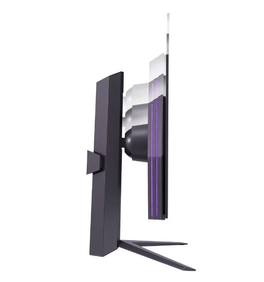 Монитор LG 27GS95QE-B,  26.5", UltraGear OLED 0.03ms (GtG), AG, QHD (2560x1440), 240Hz, HDR400,  275 cd/m2, 1 500 000:1, 1000cd/m2, DCI-P3 98.5%, USB3.0 (1up/2down), VRR, AMD Free-sync, NVIDIA G-Sync, HDMI, DP, Height Adjustable, Pivot, Tilt, Swive, Headp