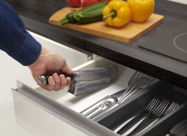 Нож Tefal K2569004 SET KNIFE+SHARPENER EVERSHARP