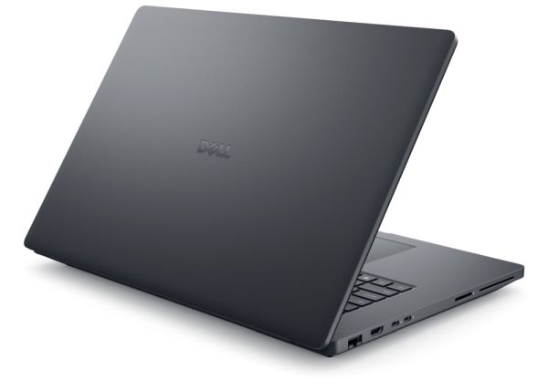 Лаптоп Dell Pro Max 18 Plus MB18250, Intel Ultra 7 265HX, vPro (13TOPS NPU, 20 cores, up to 5.30 GHz), 18" QHD+ (2560x1600) 500 nits, 32GB: 2x16GB 6400 MTs DDR5, 512GB SSD, NVIDIA RTX PRO 1000 8GB GDDR7, FHD RGB Cam and Mic, Wi-Fi 7, FPR, Backlit Kb, Win1