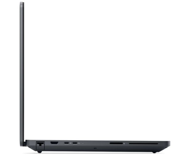 Лаптоп Dell Pro Max 18 Plus MB18250, Intel Ultra 7 265HX, vPro (13TOPS NPU, 20 cores, up to 5.30 GHz), 18" QHD+ (2560x1600) 500 nits, 32GB: 2x16GB 6400 MTs DDR5, 512GB SSD, NVIDIA RTX PRO 1000 8GB GDDR7, FHD RGB Cam and Mic, Wi-Fi 7, FPR, Backlit Kb, Win1