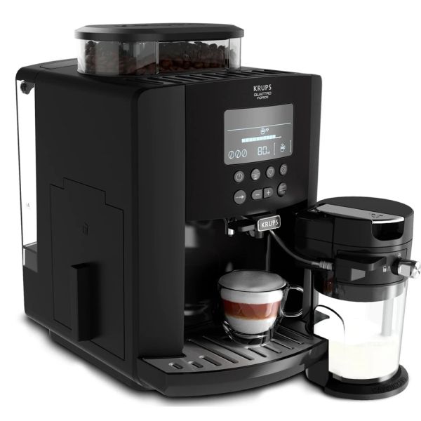 Кафеавтомат Krups EA819N10 ESP Arabika Latte Black EU