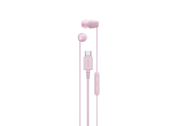 Слушалки Sony Headset IER-EX15C USB-C, Pink