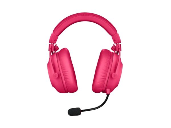 Слушалки Logitech Headset - PRO X 2 LIGHTSPEED Wireless Gaming Headset - MAGENTA - 2.4GHZ - N/A - EMEA28-935