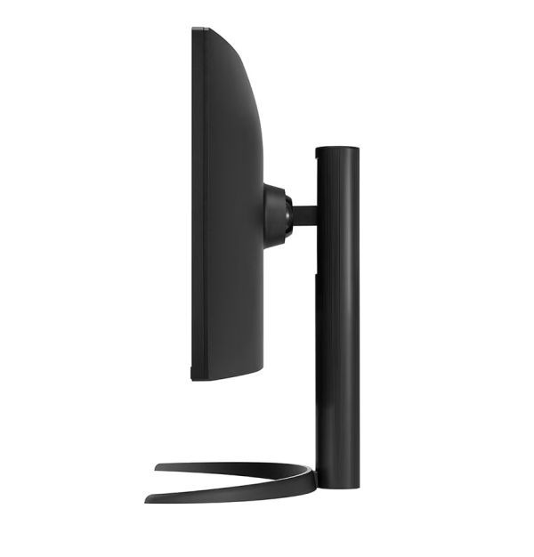 Монитор LG 34WP65CP-B, 34" UltraWide AG, Curved VA, 5ms, 1ms MBR, CR 3000:1, 300 cd/m2, 21:9, QHD 3440x1440, HDR10, AMD FreeSync, sRGB 99%, 160Hz, HDMI, DisplayPort, Speaker Maxx Audio 7Wx2, Tilt, Height Adjustable, Headphone Out, Black