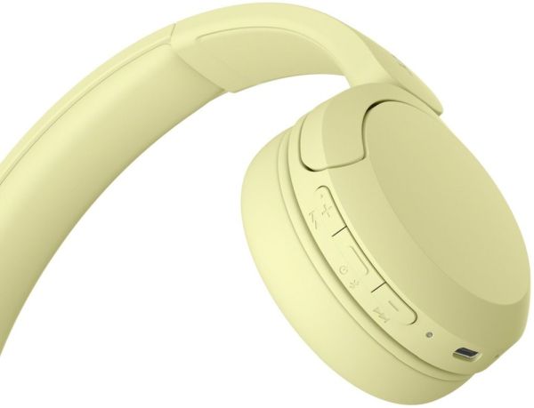 Слушалки Sony Headset WH-CH520, yellow