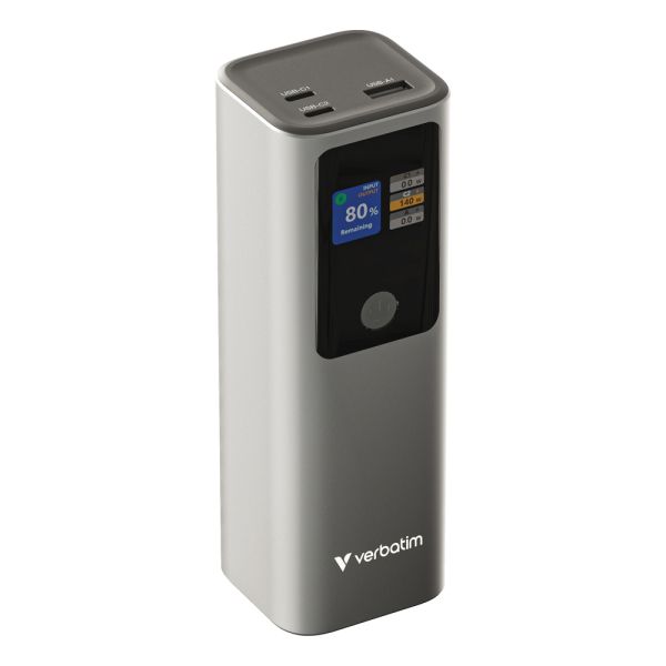Външна батерия Verbatim Charge 'n' Go Power Bank 27000mAh 183W Grey