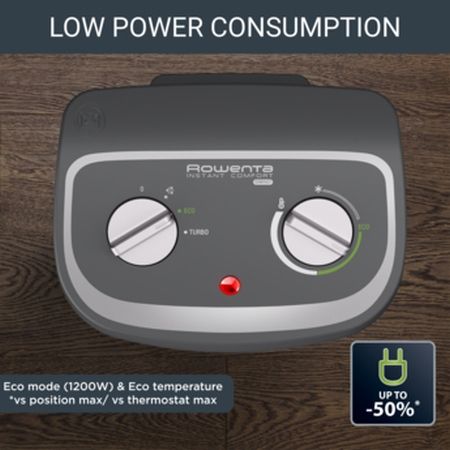 Вентилаторна печка Rowenta SO2330, 2400W, 2 speeds, cool fan, silence function, 44db(A), thermostat, GREY / BLACK