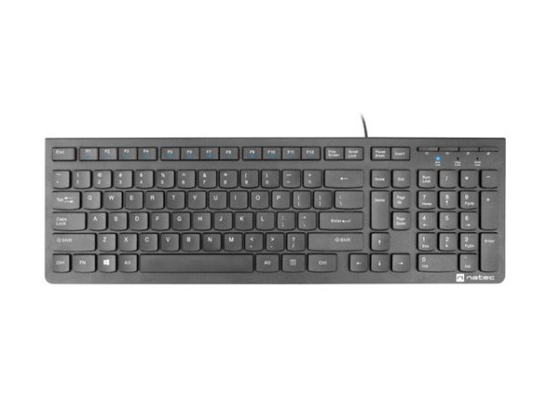 Клавиатура Natec Keyboard Discus 2 SLIM US Layout Black