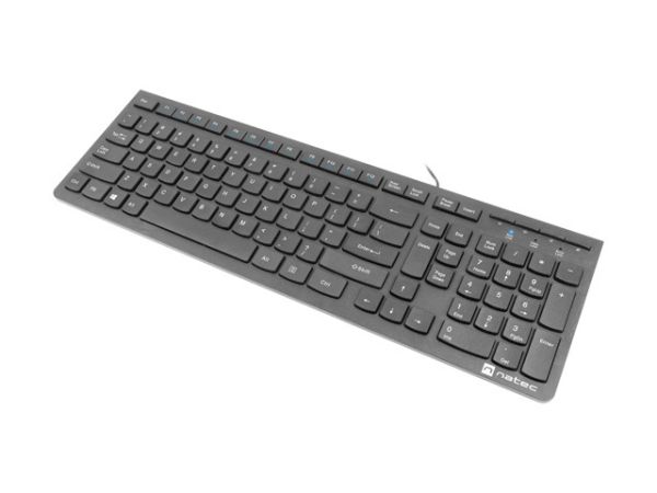 Клавиатура Natec Keyboard Discus 2 SLIM US Layout Black