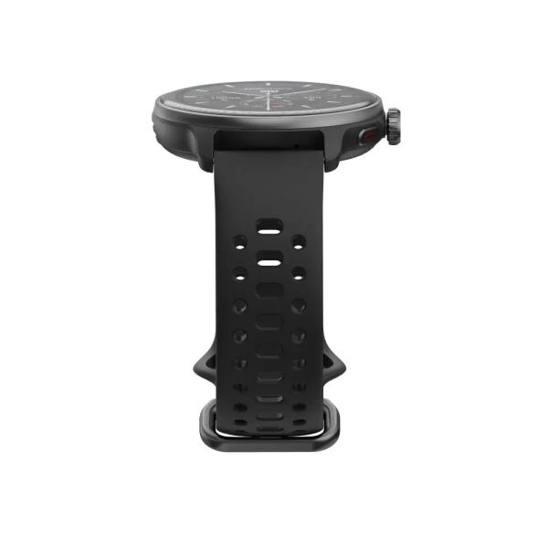 Часовник HiFuture Vela Black, 1.43" AMOLED , GPS +Compass + Altimeter, 466*466, Support Local Music(100M Space), Support AI Coach for Training, Powered by Dual Core, Bluetooth Call, 5ATM Waterproof,  24/7 True Heart Rate & Blood, Oxygen Sensor, Up to 10da