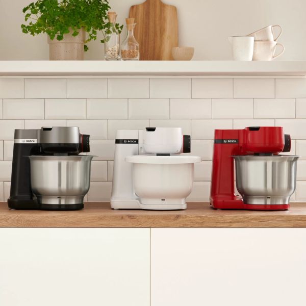 Кухненски робот Bosch MUMS2AW00 Kitchen machine, MUM Serie 2, 700 W, 4 speeds, 3.8l plastic mixing bowl, White