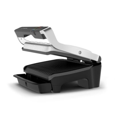 Барбекю Tefal GC750D30 Optigrill Elite, 600cm2 cooking surface, automatic cooking sensor, 12 automatic programs, 4 adjustable temp., cooking level indicator, non-stick die-cast alum. Plates