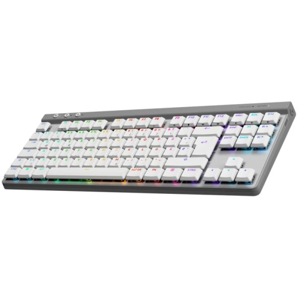 Клавиатура Logitech G515 LIGHTSPEED TKL Wireless Gaming Keyboard - WHITE - US INT'L - EMEA28i-935