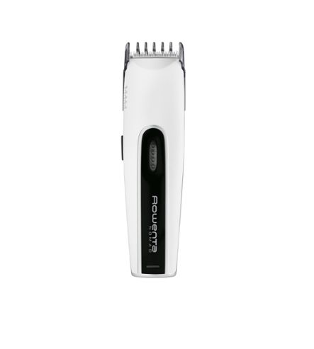 Машинка за подстригване Rowenta TN1400F1, Hair clipper Nomad, new design, 2 adjustable combs with 9 settings each (3-15 mm, 18-30mm), rechargeable, corded, autonomy 40min + main, stainless steel blade, charging led, charging stand