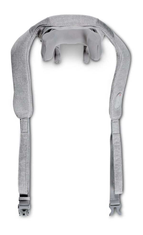 Масажор Beurer MG 154 3D Battery-Powered Neck Massager, 4 massage heads + 2 massage fingers;  2 speed; Hands-free; Automatic switch-off; Heat function; Washable removable cover