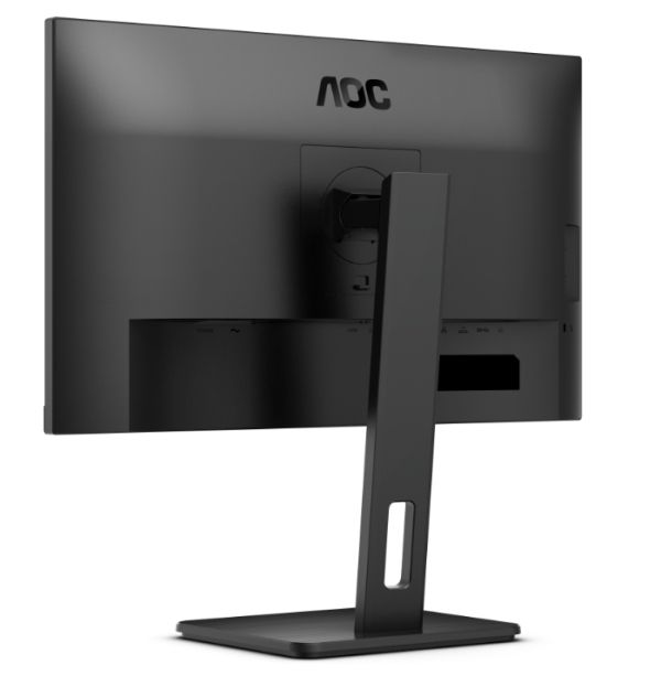 Монитор AOC 24P3CV, 23.8" IPS WLED, 1920x1080@75Hz, 4ms GtG, 300cd m/2, 1000:1, 50M:1 DCR, Adaptive Sync, FlickerFree, Low Blue Light, 2Wx2, Tilt, Height Adjust, Pivot, Swivel, HDMI, DP, USB hub