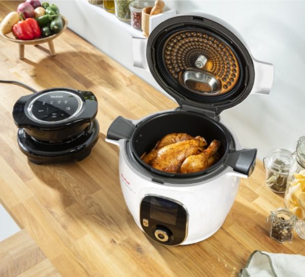 Уред за здравословно готвене Tefal EY150830 EXTRA CRISP LID BLK EE