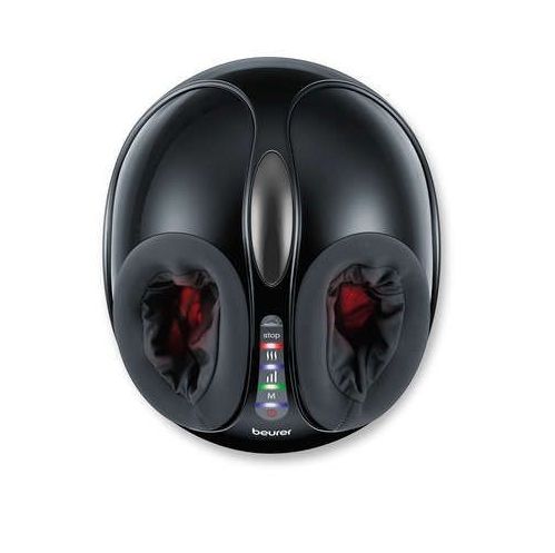 Масажор Beurer FM 90 Shiatsu foot massager;Shiatsu and air pressure massage; Heat function; 3 massage programmes; 3 intensity levels of air compression massage; shoe size 46; washable and removable cover