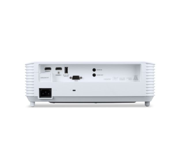 Мултимедиен проектор Acer Projector P1358i, DLP, WXGA (1280x800), 5000 ANSI Lumens, 20,000:1, 1.3x, 2x HDMI (1.4a), VGA, RCA, Wireless dongle included, Audio in/out (3.5mm), VGA out, DC Out (5V/1A, USB-A), Speaker 10W, Bluelight Shield, 2.8kg, Bag, 3Y, Wh
