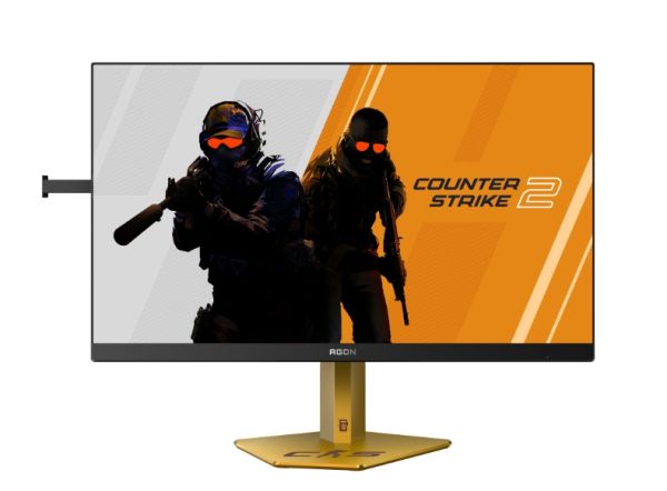 Монитор AOC CS24A, 24.1" TN eSports WLED, 1920x1080@610Hz (OC, Native 600Hz), 0.5ms GtG, 0.3ms MPRT, 500cd m/2, 1000:1, DCR 80M:1, Adaptive Sync, FlickerFree, Low Blue Light, Tilt, Height Adjust, Pivot, Swivel, 2xHDMI, DP, USB hub