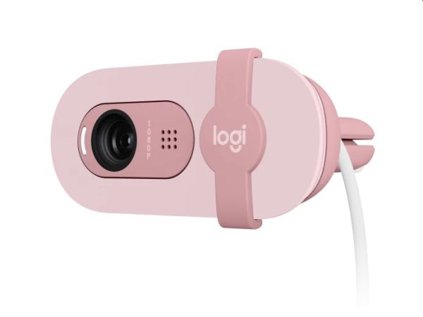 Уебкамера Logitech Brio 100 Full HD Webcam - ROSE - USB - N/A - EMEA28-935 - WEBCAM