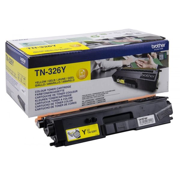 Консуматив Brother TN-326Y Toner Cartridge High Yield