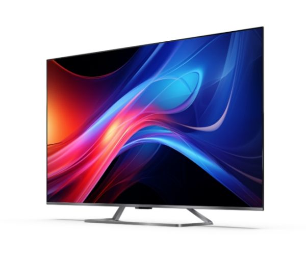 Телевизор Sharp 75GP7265E, 75" QLED Google TV, 4K Ultra HD 3840x2160 Frameless, AQUOS, DVB-T/T2/C/S/S2, Active Motion 1200, HDR10, Dolby Atmos, Dolby Vision, Google Assistant, HARMAN/KARDON, Chromecast Built-in, HDMI 2.1 with eARC, Aluminium finish, USB, 