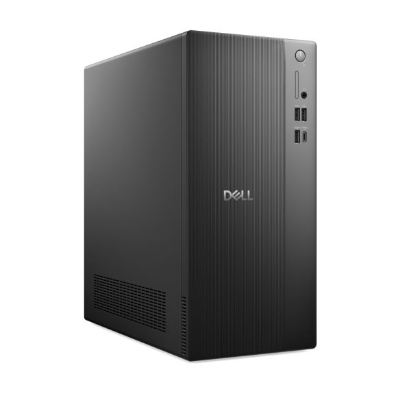 Настолен компютър Dell Tower ECT1250, Intel Core i7 14700 (33 MB cache, 20 Cores, up to 5.4GHz), 16GB, 1x16GB, DDR5, 5600MT/s, 512GB SSD PCIe M.2, Intel UHD Graphics 770, Wi-Fi 6, Keyboard&Mouse, 180W,  Ubuntu, 3Y BO