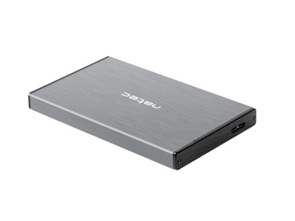 Кутия за твърд диск Natec External HDD/SSD Enclosure Rhino Go SATA 2.5" USB 3.0 Grey