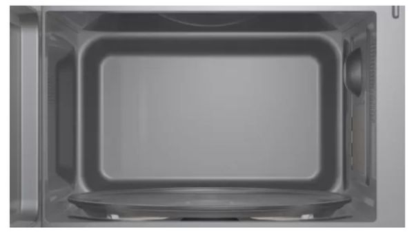 Микровълнова печка Bosch FFL020MW0, SER2, Freestanding microwave, 800 W, 20 l, Number of power levels 5, 27 cm glass rotating plate, White