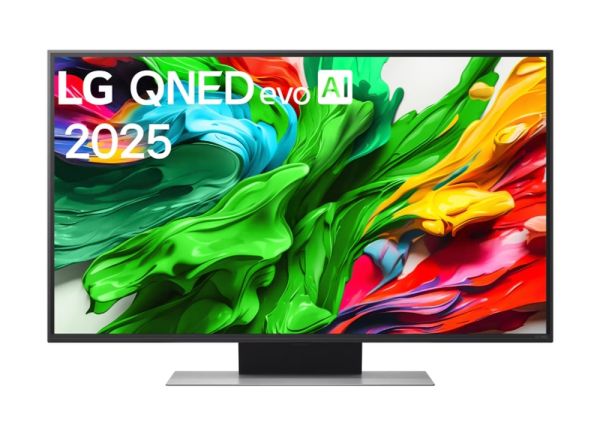 Телевизор LG 43QNED87A3DC, 43" 4K QNED HDR Smart TV, 3840x2160, 60Hz Native, DVB-T2/C/S2, Alpha 7 AI Processor, HDR 10 PRO, webOS 25 ThinQ, 4K Upscaling, WiFi 5, Dolby Vision, Bluetooth 5.1, AirPlay 2, LAN, CI, HDMI, SPDIF, Local Dimming, Stand