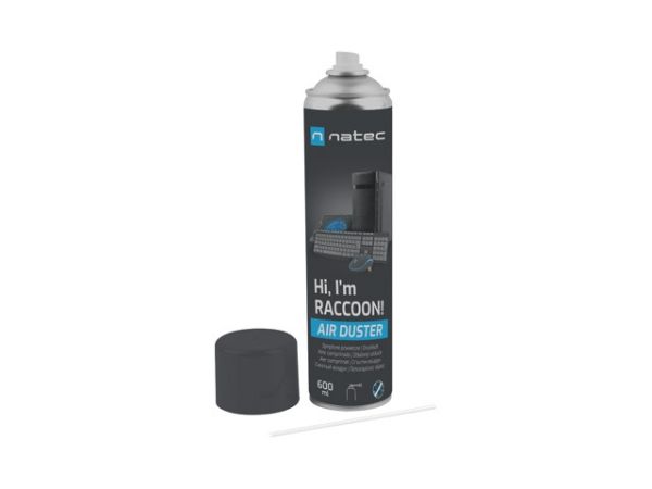 Спрей под налягане Natec Compressed Air Duster Racoon 600 ml