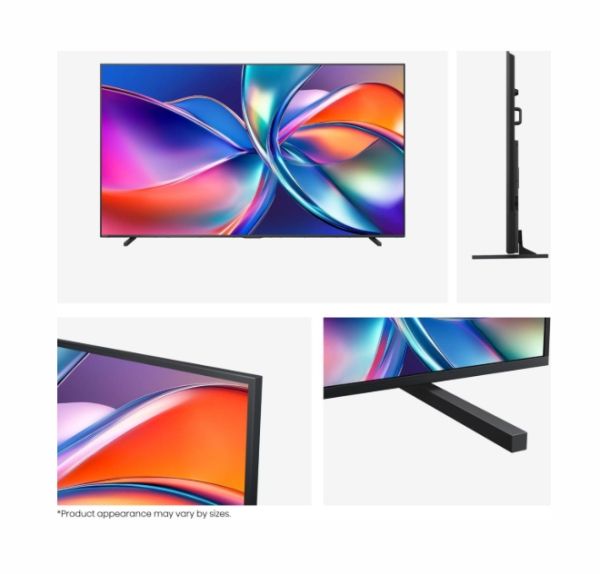 Телевизор Hisense 98" E7Q, 4K Ultra HD 3840x2160, Quantum Dot, 144Hz, Light Sensor,IPS, HDR 10+, HLG, Dolby Vision IQ, Dolby Atmos, Smart TV, WiFi 5GHz, WiFi Direct, BT, Anyview Cast, 4xHDMI, 2xUSB, LAN, CI+, DVB-T2/C/S2, Black