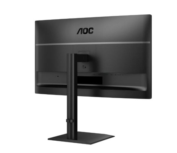 Монитор AOC 27E4U, 27" IPS WLED, 1920x1080@120Hz, 4ms GtG, 300cd m/2, 1500:1, 20M:1 DCR, Adaptive Sync, FlickerFree, Anti Blue Light, 2Wx2, Tilt, Height Adjust, Pivot, Swivel, D-SUB, HDMI, USB Hub