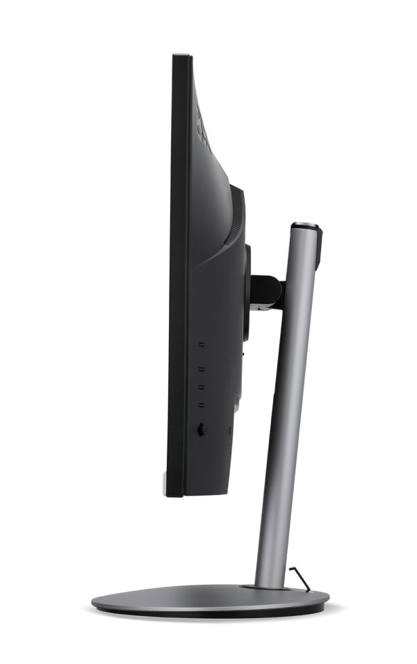 Монитор Acer Vero CB242YGsmiprx, 23.8" FHD (1920x1080) IPS, ZeroFrame 120Hz Adaptive Sync, 1ms (VRB), 250nits, VGA, HDMI, DP, Speakers Audio In/Out, Silver, 3Y