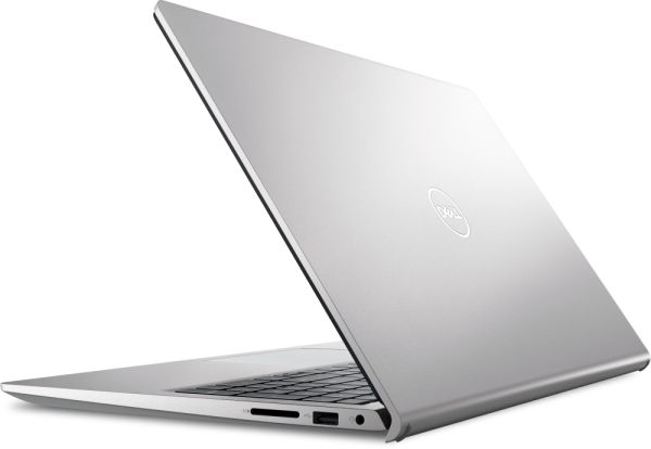Лаптоп Dell 15 DC15250, Intel Core i5-1334U (10 cores, up to 4.60 GHz), 15.6" FHD (1920x1080) 120Hz 250 nits WVA AG, 16GB: 1x16GB, DDR4, 3200 MT/s, 512GB M.2 PCIe, Intel UHD Graphics, Wi-Fi 6, FPR, Backlit, Windows 11 Pro, Platinum Silver (Aluminum), 3Y P