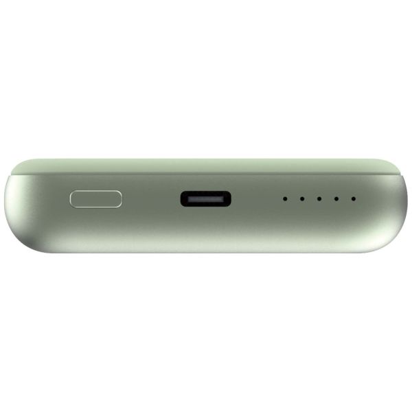 Външна батерия Verbatim MCP-10GN Power Pack 10000 mAh with UBS-C PD 20W / Magnetic Wireless Charging 15W Green