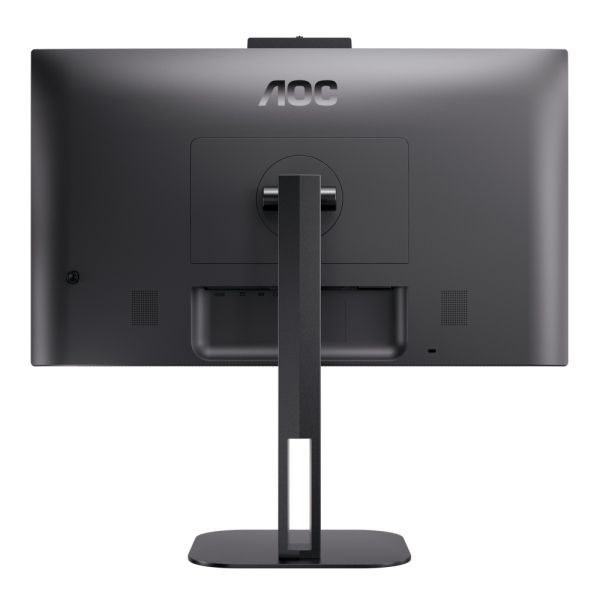 Монитор AOC 24V5CW/BK, 23.8" IPS WLED, 1920x1080@75Hz, 4ms GtG, 1ms MPRT, 300cd m/2, 1000:1, DCR 20M:1, FreeSync, FlickerFree, Low Blue Light, 5Wx2, 2MP Windows Hello, Tilt, Height Adjust, Pivot, Swivel, HDMI, DP, USB hub
