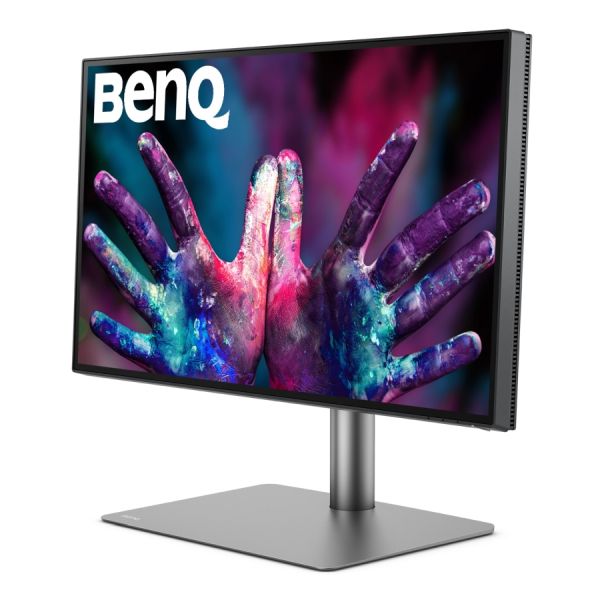 Монитор BenQ PD2725U 27" IPS LED 5ms 3840x2160 4K UHD, DesignVue Thunderbolt Mon, AQCOL., 100% sRGB, HDR400, B.I., LBL,KVM Sw, ICCsync, CAD/CAM, DualView, Contr.1200:1, 400 cd/m2, 2xHDMI, DP, Thb 3(PD65W, DP alt), USB3.1 Hub, Sp.2x2.5W, HAdj., Swivel, Til