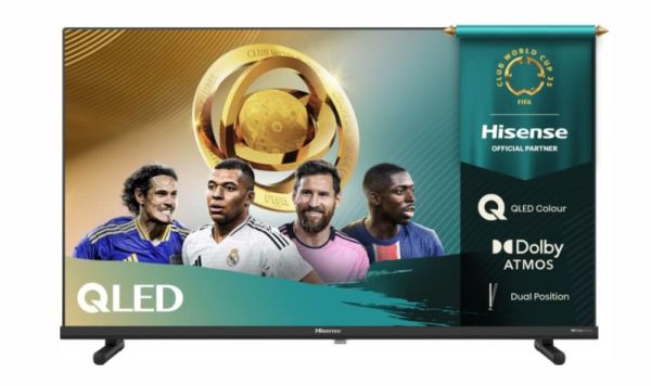 Телевизор Hisense 40" A5Q, Full HD 1920x1080, QLED, Quantum Dot, HDR, HLG, DTS HD, Light Sensor, Dolby Audio, Smart TV, WiFi, WiFi Direct, 2xHDMI, 2xUSB, LAN, CI+, DVB-T2/C/S2, Black