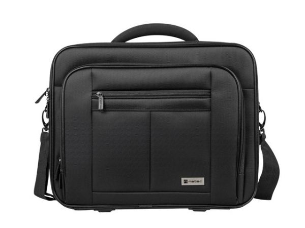 Чанта Natec laptop bag Boxer 17.3" Black