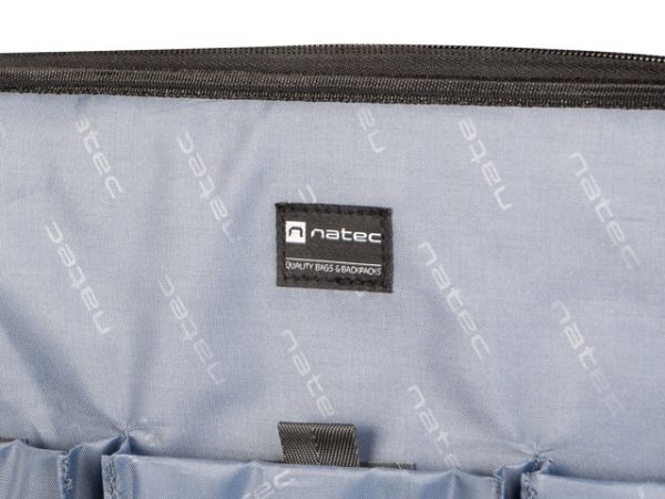 Чанта Natec laptop bag Boxer 17.3" Black